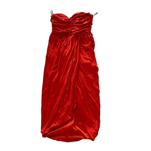 NWT MARCIANO SLEEVELESS MINI DRESS RED Size 2 - Picture 1 of 6